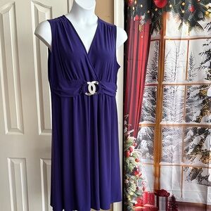 Purple “retro 80s” Dress
